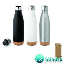 Squeeze térmico em aço inox 560 ML.
