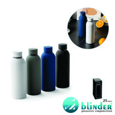 Squeeze térmico em aço inox 550 ML.