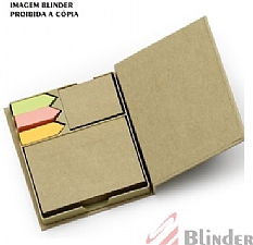 Bloco de Anotações com post it