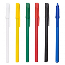 CANETA PLÁSTICA