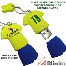 PEN DRIVE C/ CAPACIDADE DE 2GB.