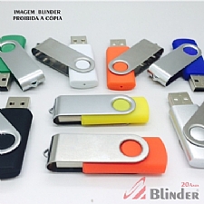 PEN DRIVE GIRATÓRIO METÁLICO